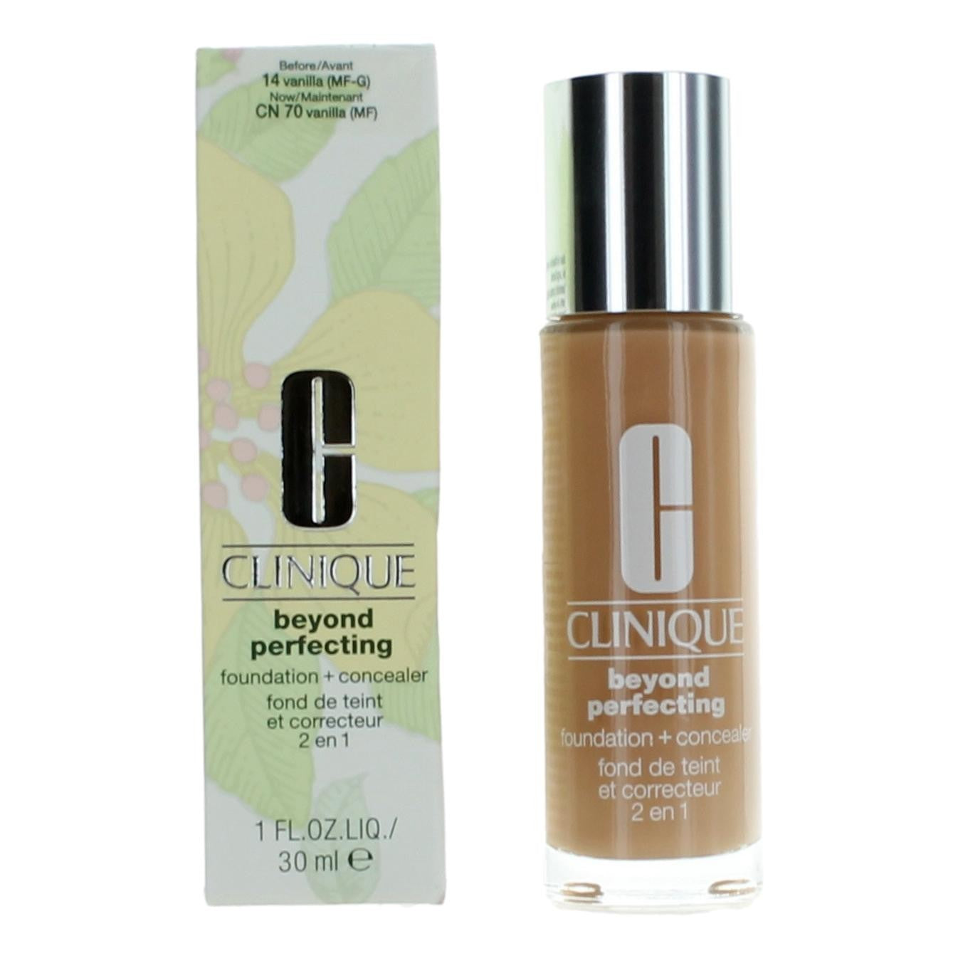 Photo of Clinique Beyond Perfecting by Clinique, 1 oz Foundation + Concealer- CN 70 Vanilla